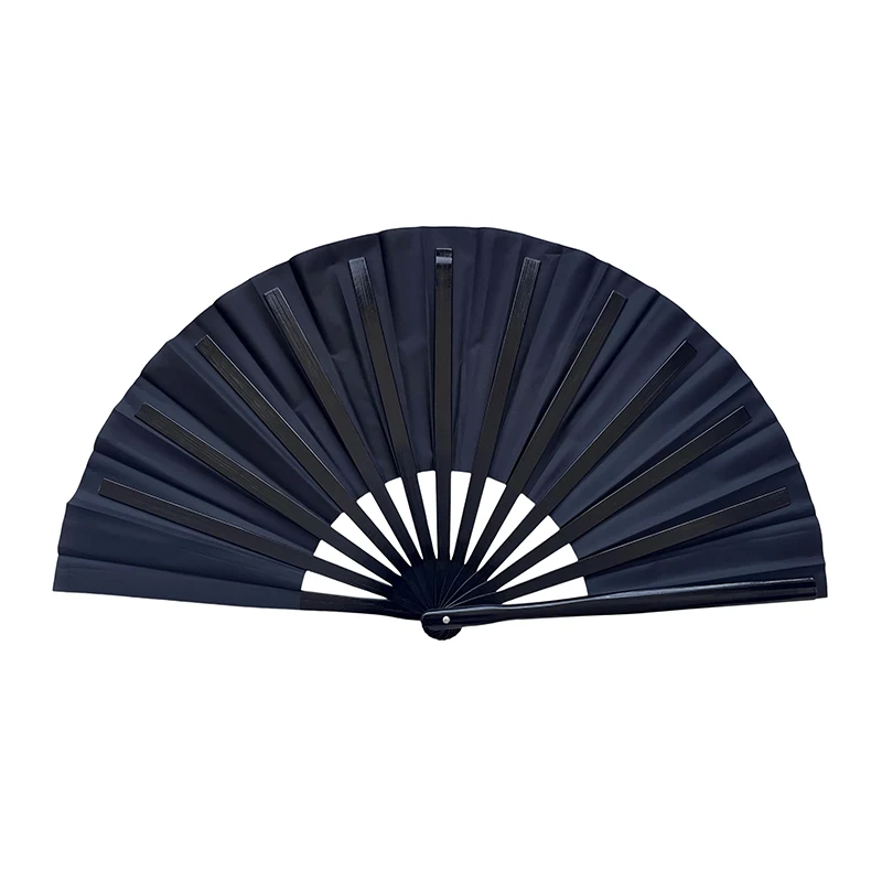 Bamboo Kung Fu Fighting Fan, Martial Arts Practice Performance Fan,Wu shu fan, Chinese word Kung Fu