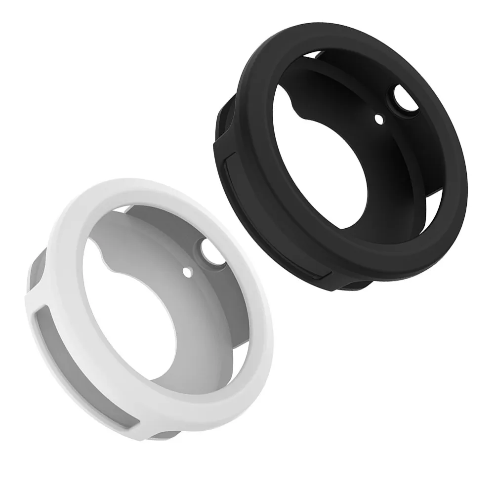 Capa protetora de silicone resistente para relógio inteligente, 2 peças, cobertura completa, capa protetora anti-queda, resistente a arranhões, confor