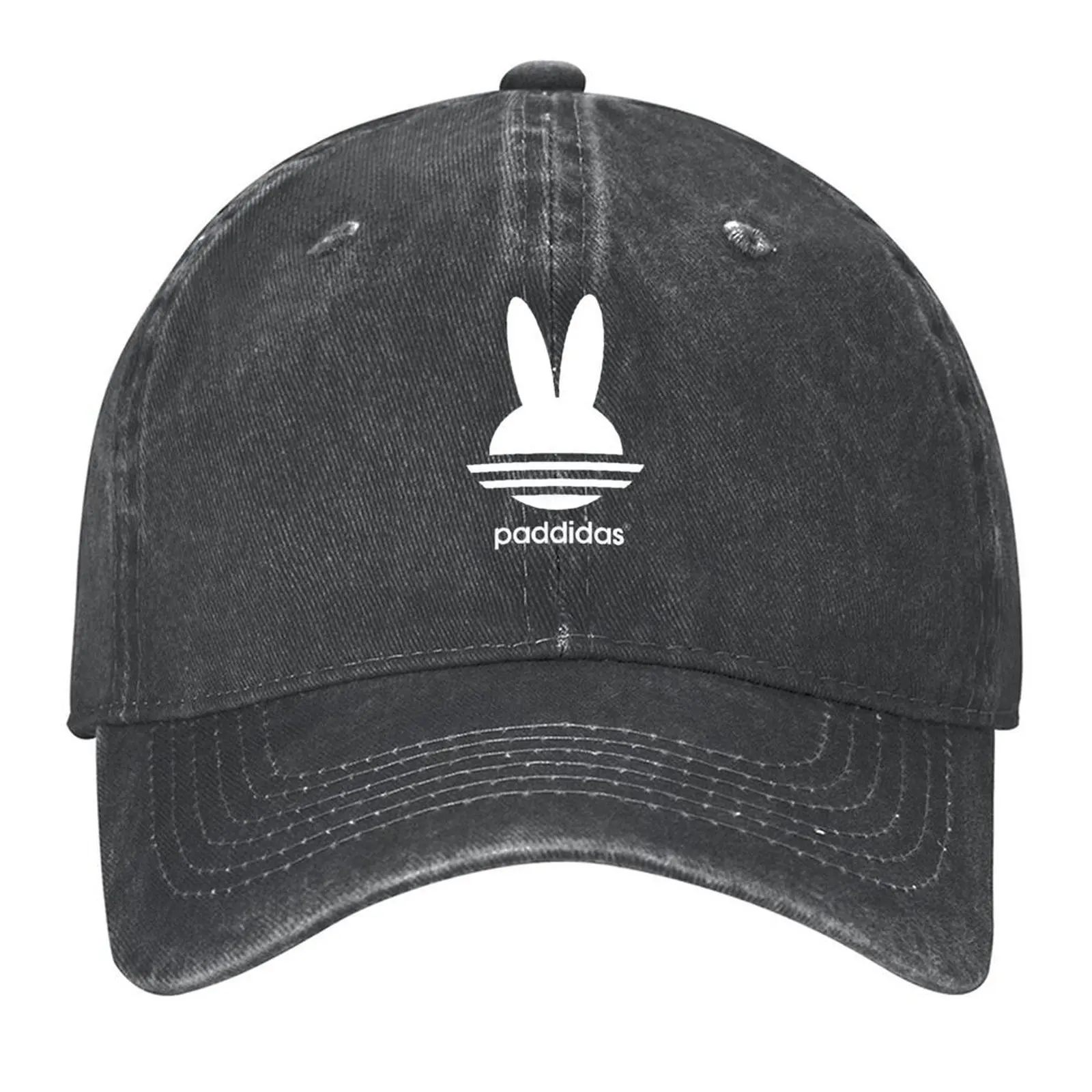 

Sports Rabbit Parody Shirt Baseball Cap golf hat genuine Icon black Golf Wear Man Women's