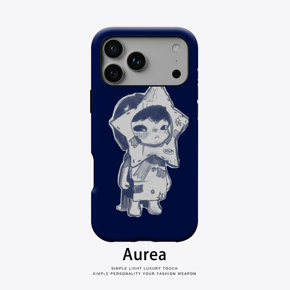 Star-Costumed Kid Handyhülle für magnetische Handyhülle für IPhone 17 16 15 14 13 Pro Max Plus Single Double-Layer Tough Case