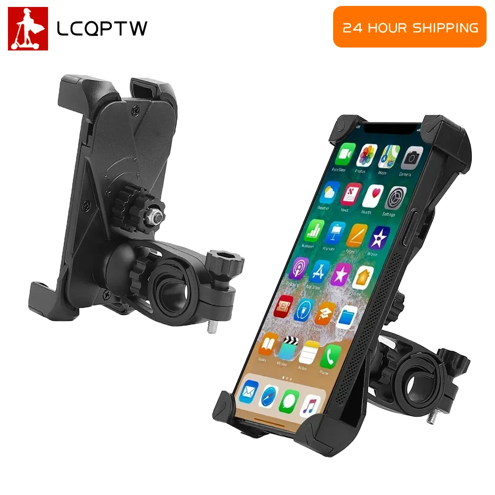 Soporte Universal para Teléfono Móvil 360 °   Soporte antideslizante ajustable para Xiaomi M365 Pro 1S Pro2 Mi3 Mi4, piezas para bicicletas