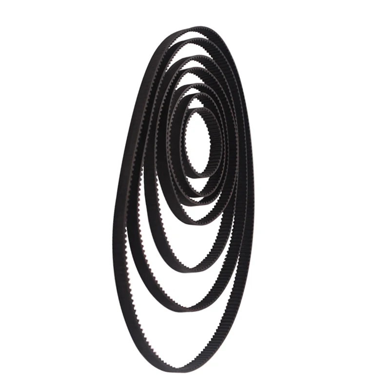 2GT-10mm closed-end ring synchronous belt 3D printer accessories engraving machine gt2 circle belt transmission belt