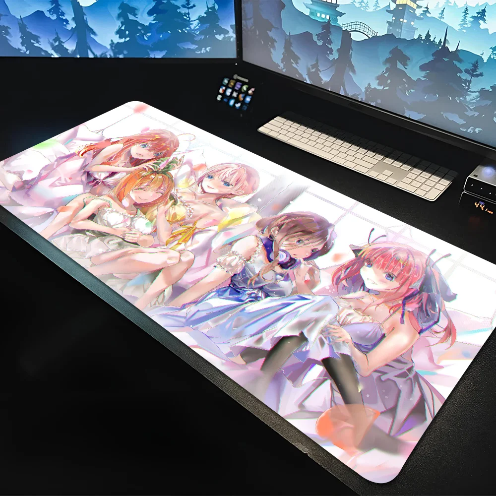 

T-The Quintessential Quintuplets Non-slip Mouse Pad Suitable For Office Computers Laptops E-sports Game Desk Mats XXL Keyboard