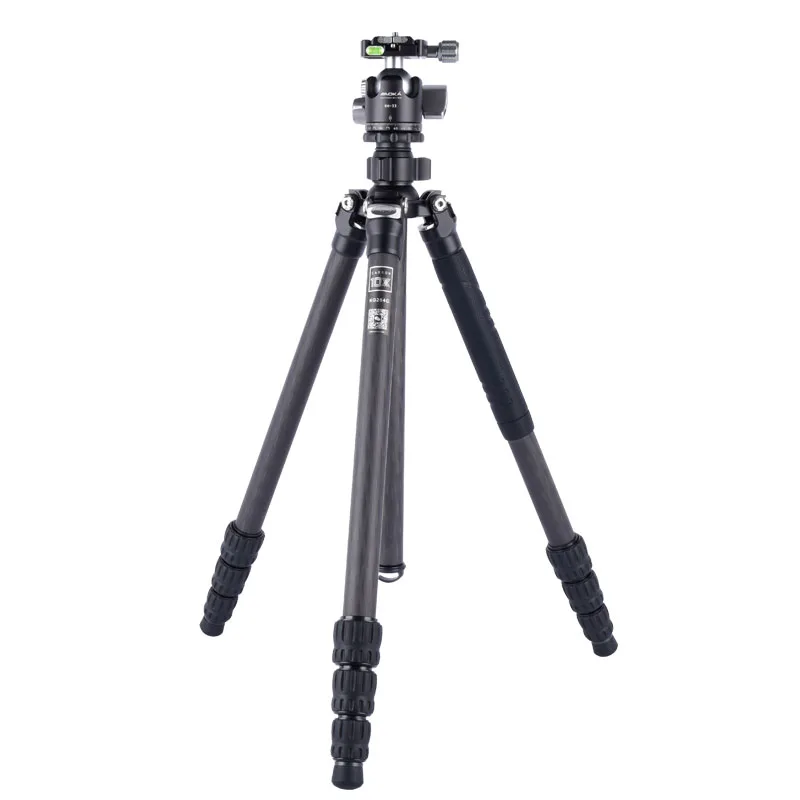 

AOKA KG254C+BH33 Max Loading 16kgs Professional Outdoor Travel Carbon Fiber Compact Tripod for Camera