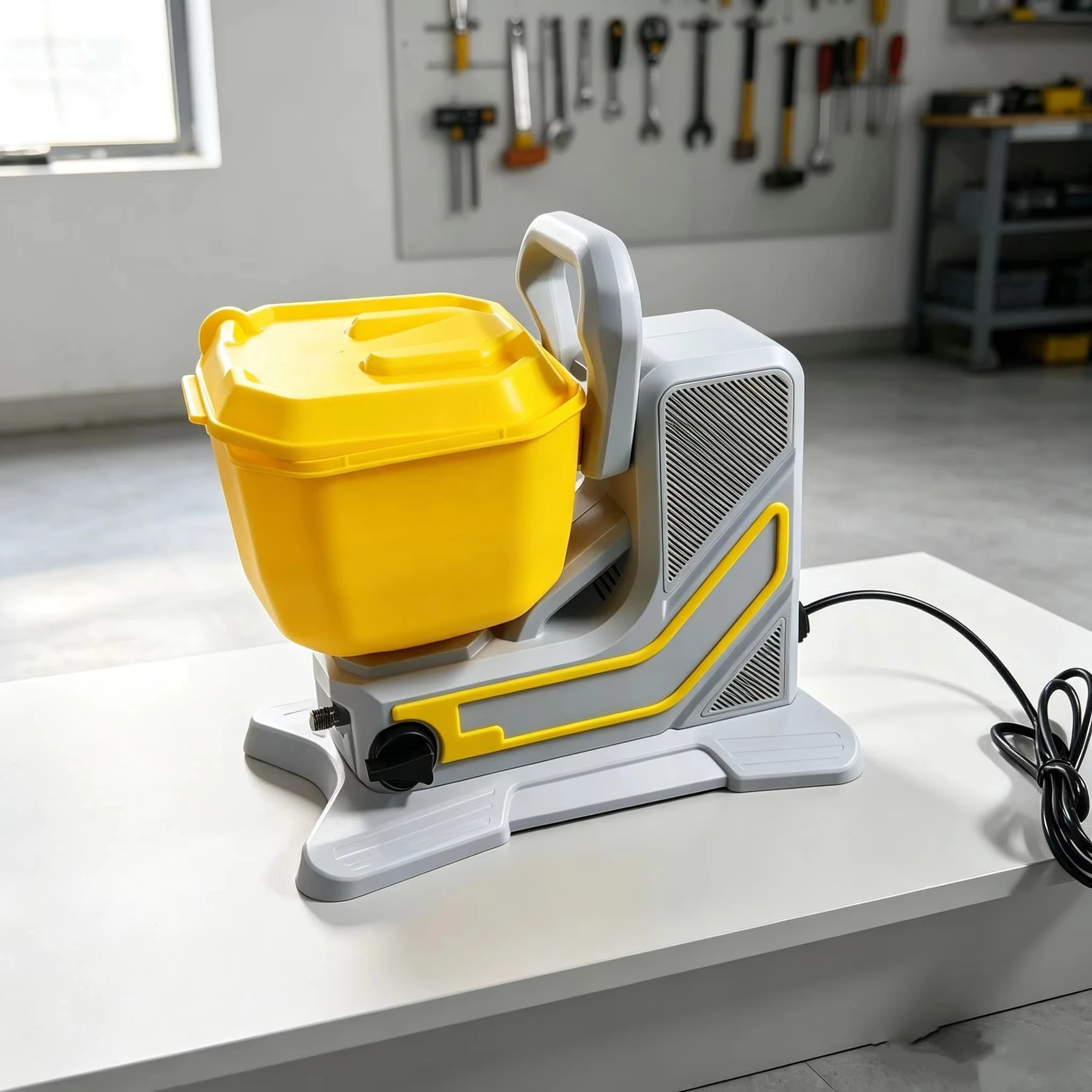Portable Piston Airless Sprayer, 1600W 5L Large Capacity, Fine Fog Electric DIY Painting Machine, Wall Surface Spraying Tool