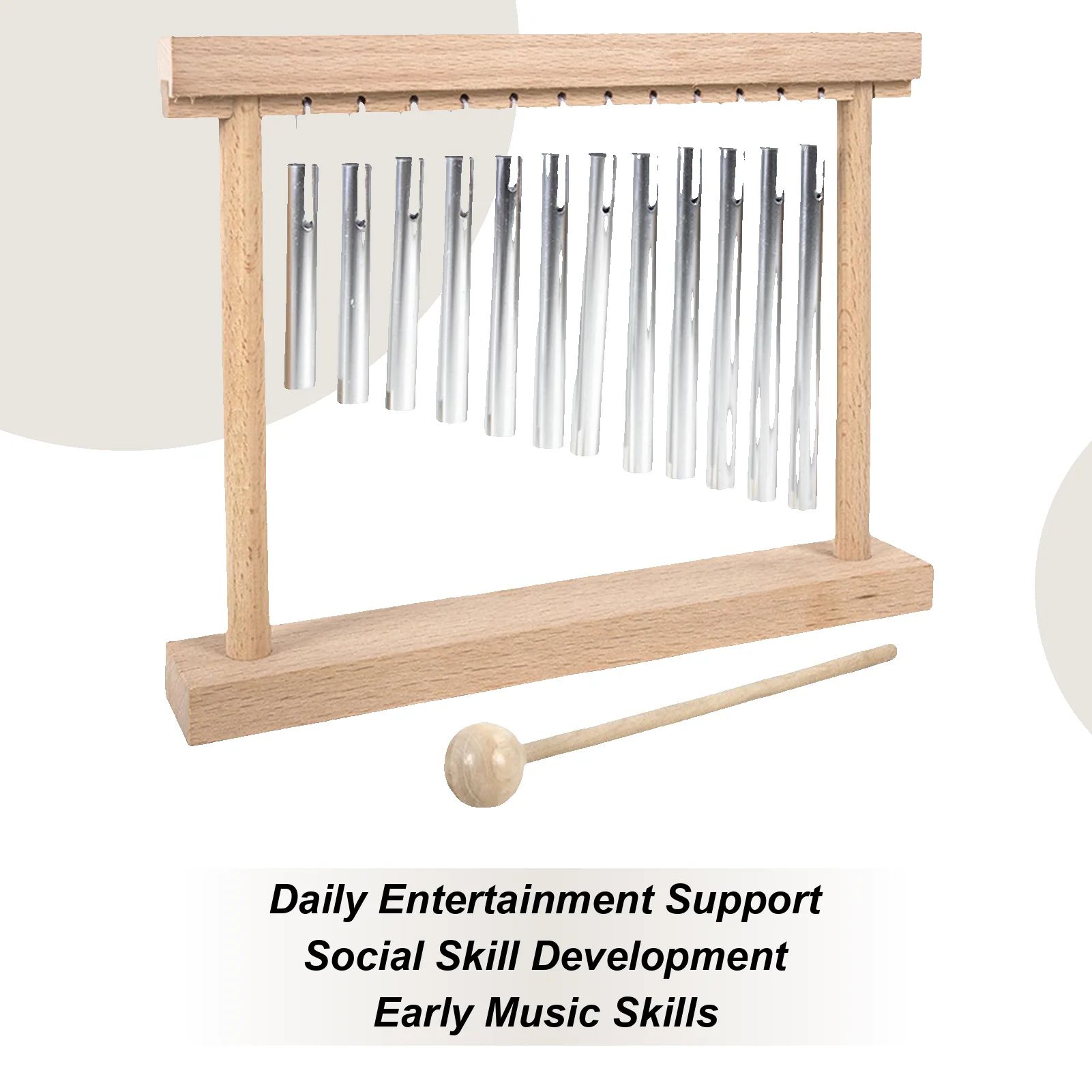 

Bars Chime Fun Chimes Percussion Music Instruments Precise Collaborative Fun Windchimes For Beginner Classroom School Yoga