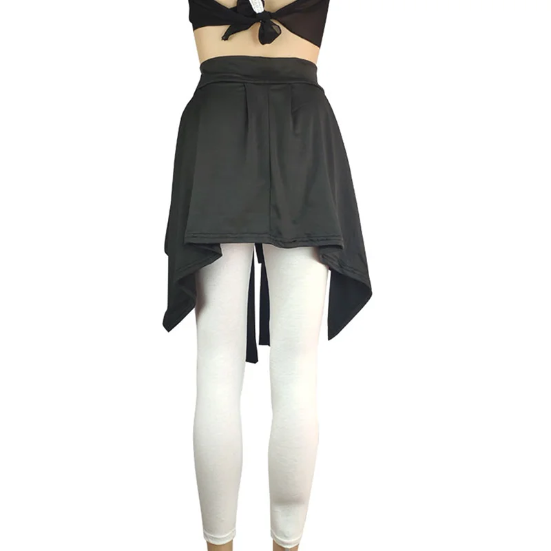 Jogging Yoga Skirts Long Straps Tennis Ballet Skirt Women All-match Hip Covering Bottoms Covered Buttocks Scarf