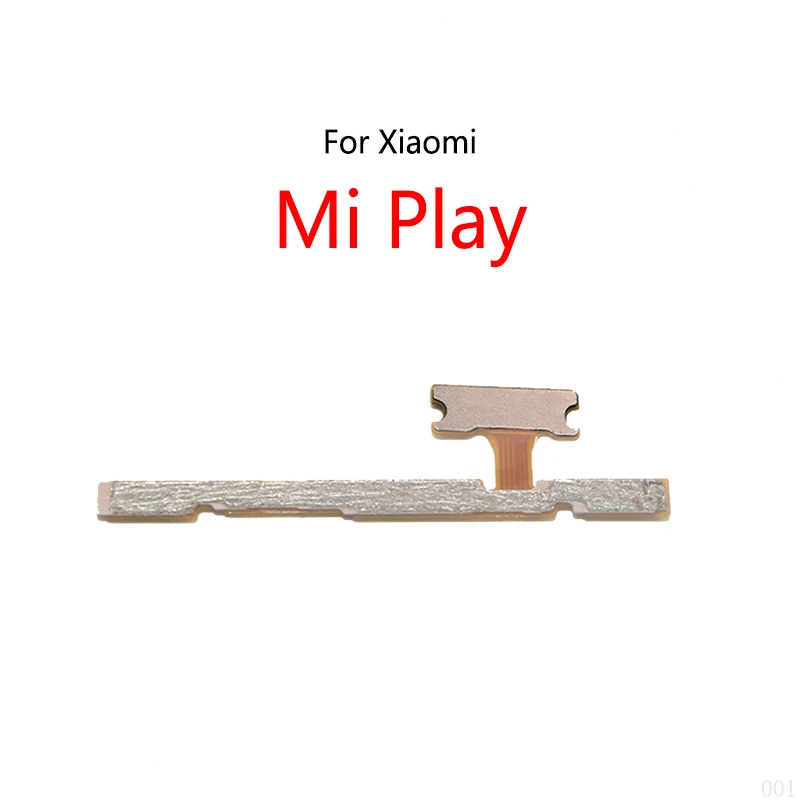 Power Button Switch Volume Mute Button On / Off Flex Cable For Xiaomi Mi Play