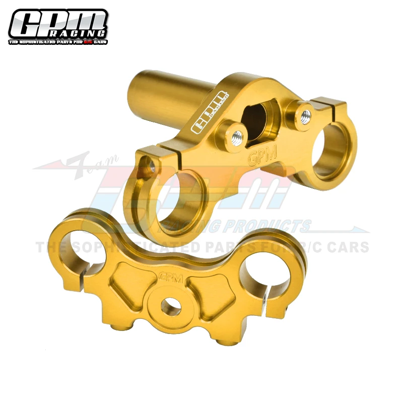 GPM Aluminum 7075 Triple Clamp Set For LOSI 1/4 Promoto-MX Motorcycle