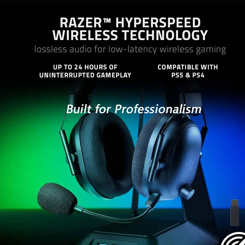 Razer BlackShark V2 Pro Wireless bluetooth earphones HyperSpeed Wireless Technology wireless bluetooth headphones