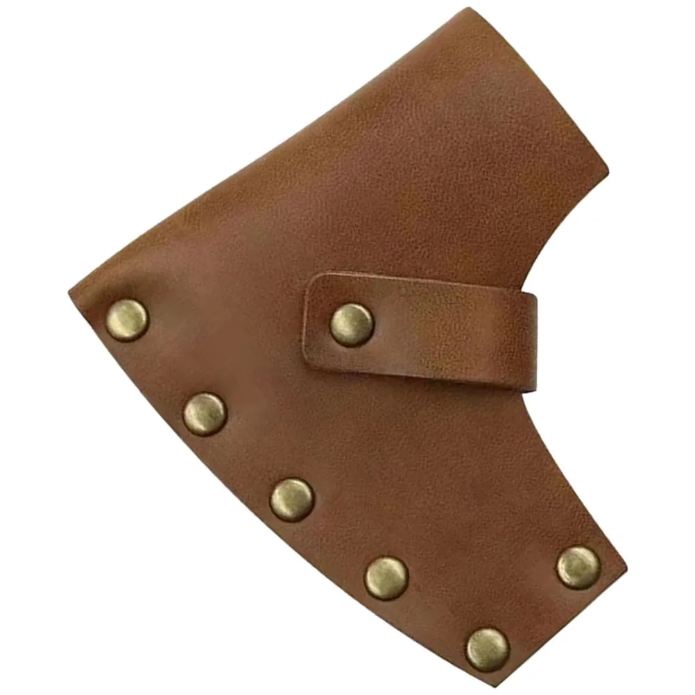 حامي الفأس المحمولة الفأس غمد المفاجئة زر التخييم هدية لعشاق الفأس واقية الأكمام العالمي صالح #4