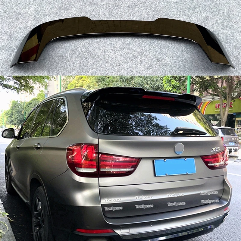 

For BMW X5 F15 Spoiler 2014-2018 High Quality ABS Plastic Primer Color Rear Window Roof Spoiler Trunk Lip Wing Car Accessories