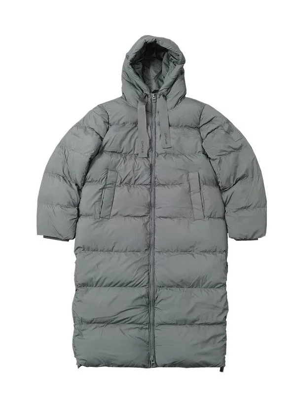 

Длинная зимняя куртка на молнии с капюшоном, из мягкого пушистого хлопка, однотонная, для повседневной носки, ветрозащитная, теплая, молодежная, городская, стильная