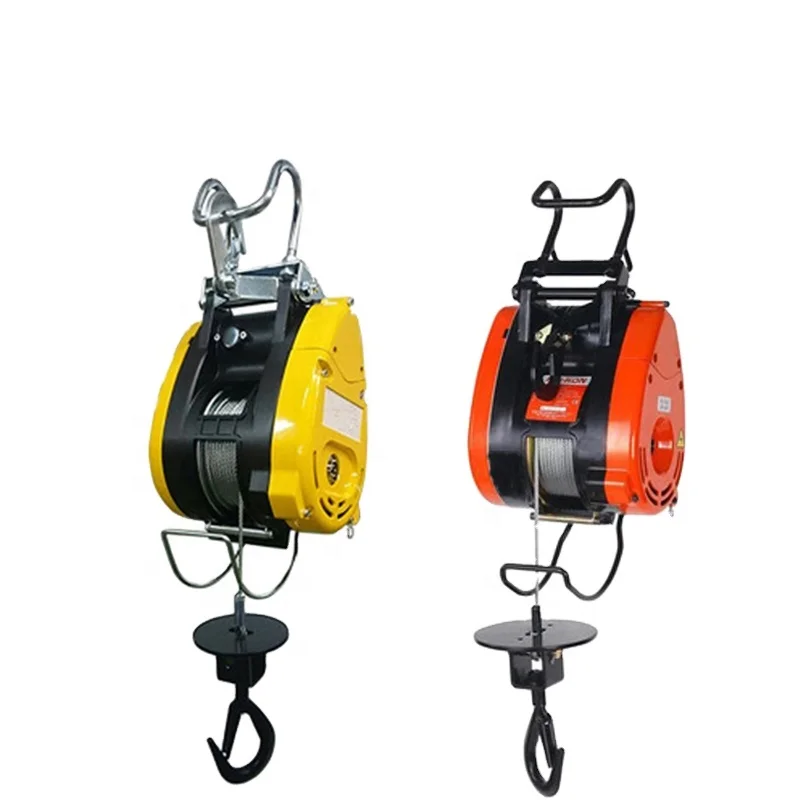 Using Industrial Grade High-efficiency Carbon Brush Motor Single-phase Voltage 110V / 220V Mini Winch