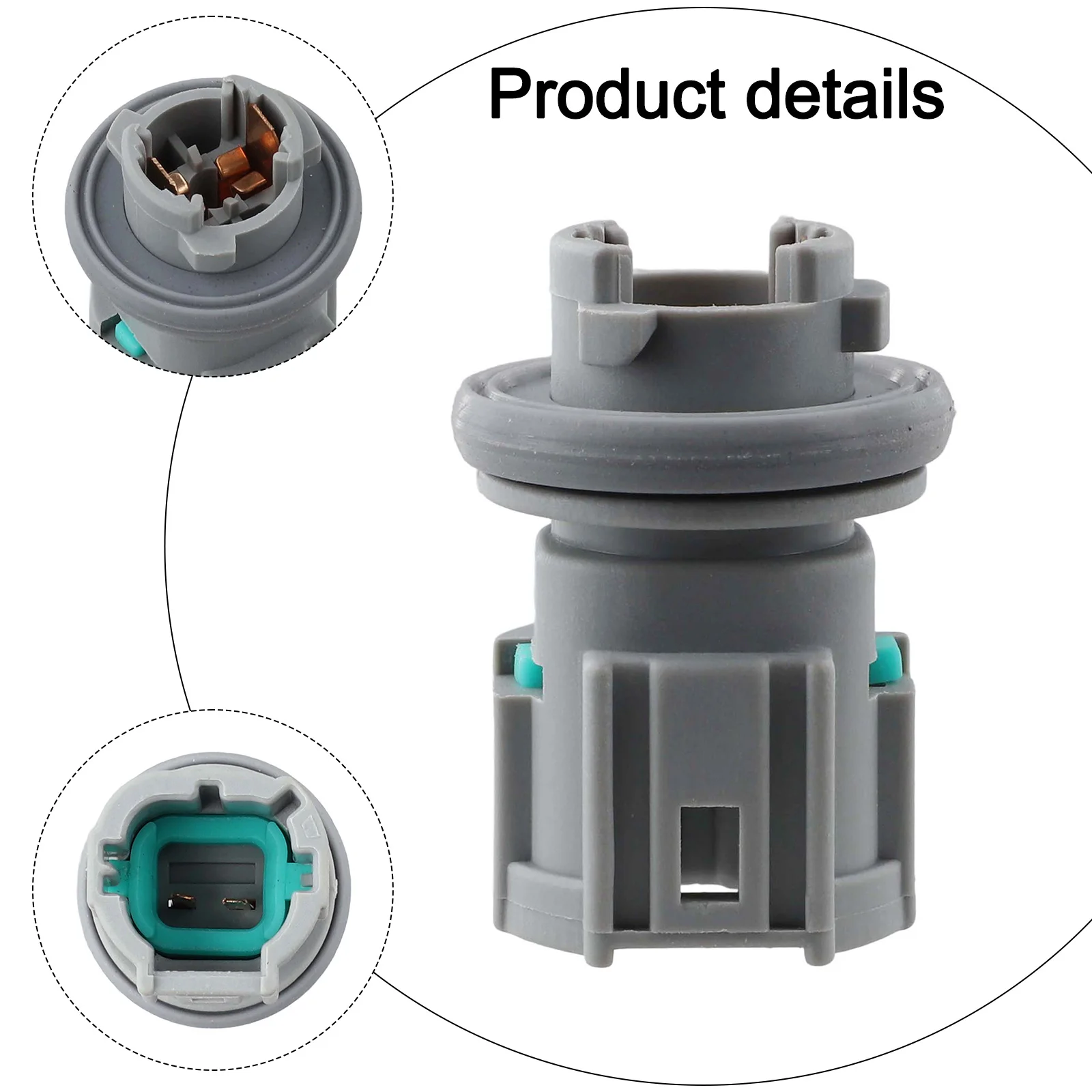 Gray Marker Bulb Socket Marker Lamp Bulb Socket OEM Number 26250-70F00 Easy Installation Process For Nissan Maxima