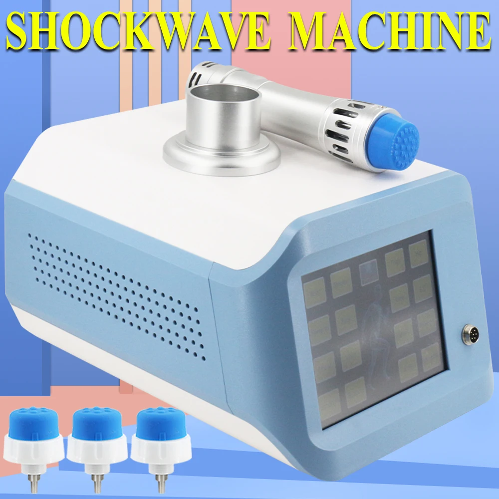 

New 300MJ Physiotherapy Shockwave Therapy Machine Shock Wave Massager ED Treatment Relief Limbs Waist Back Pain Massage Tool