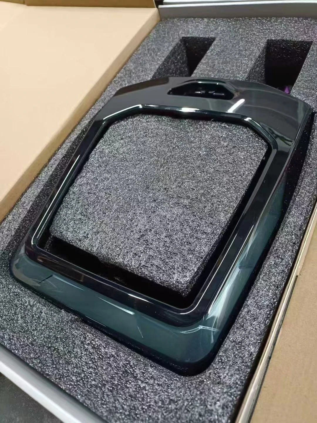 15 Color Crystal Center Console Saddle Lamp Ambient Light for BMW New 5 Series I5 G60 Car LED Auto Console RGB Decorative Lamp