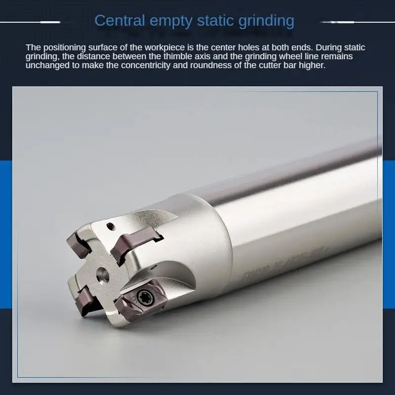 EXN03R High Feed Roughing CNC Milling Tool Holder, Double-Sided Insert LNMU0303 for Machining Centers