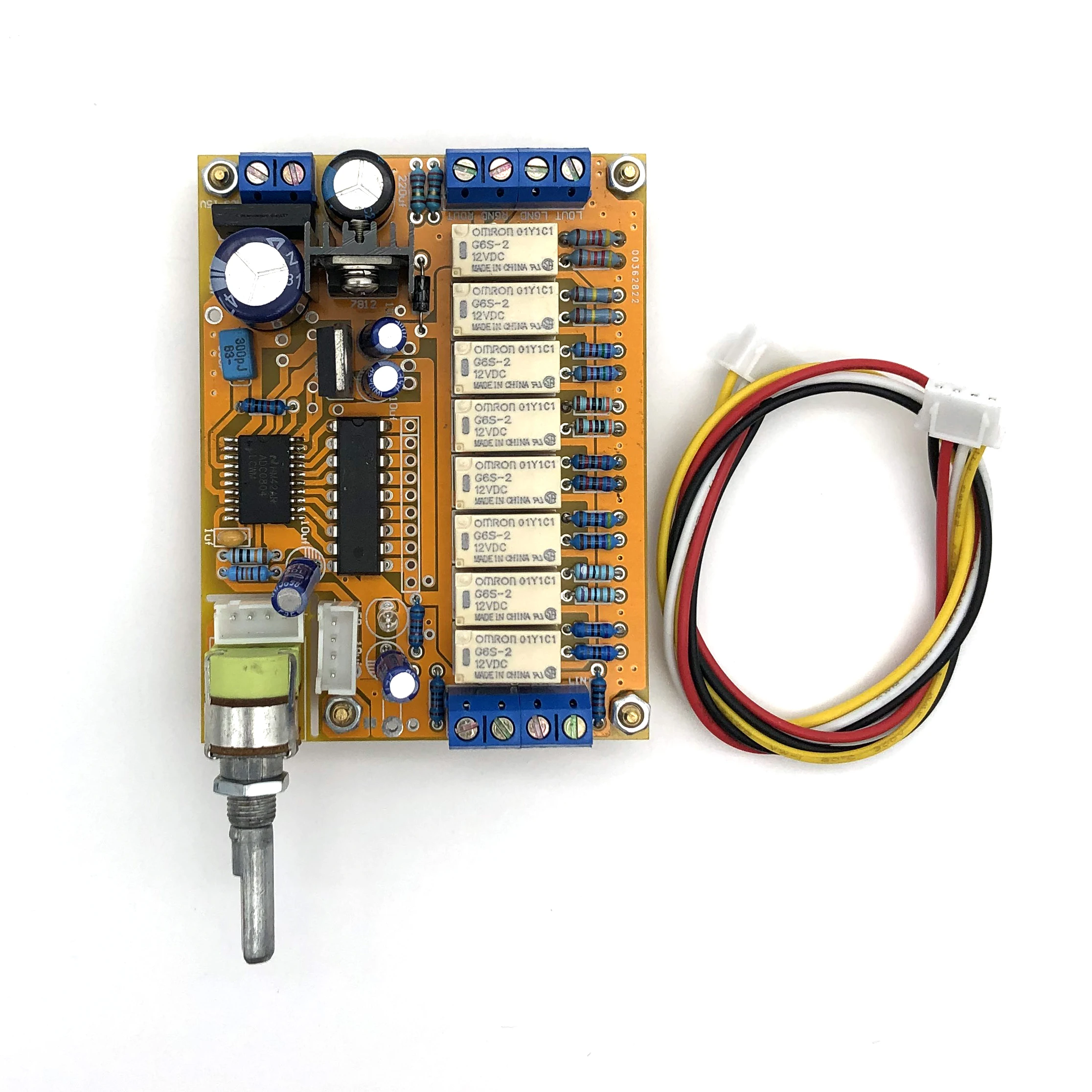 Scheda di controllo del volume del relè scheda del volume HIFI aggiornamento della scheda del volume del relè potenziometro del volume delle alps