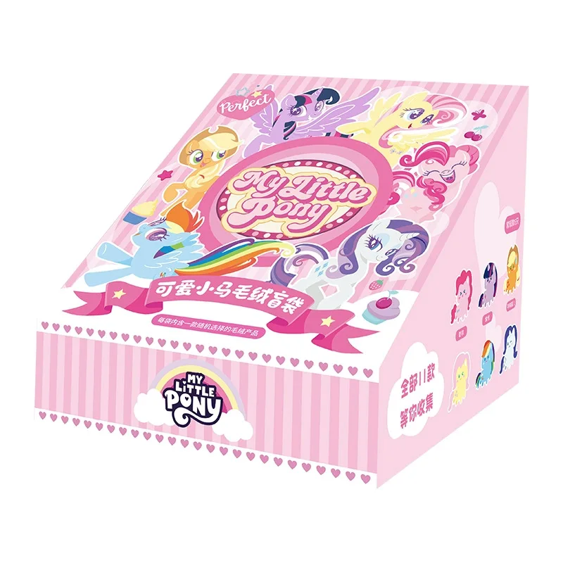 

Аниме New My Hasbro Little Pony Serie Blind Box Подвеска Третье издание Подлинная модная кукла My Little Pony Милый кулон в подарок