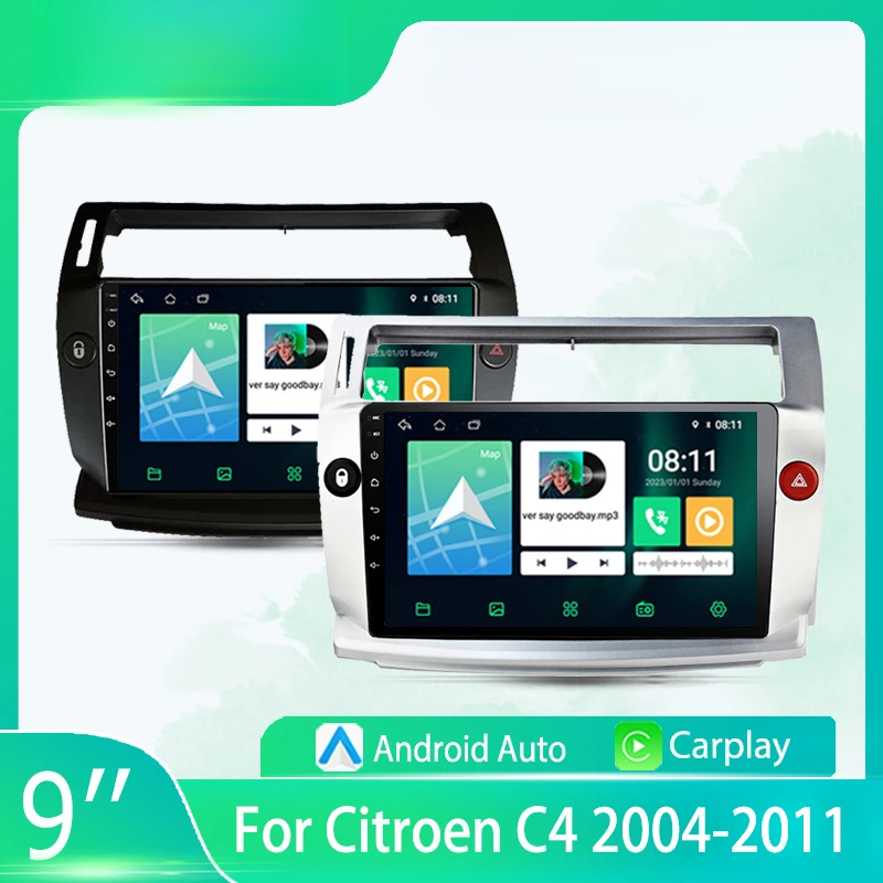 

For Citroen C4 2004-2011 Car Multimedia Player Android Car Player GPS WIFI Carplay 4G Car Radio Navigation Stereo Car Electronic
