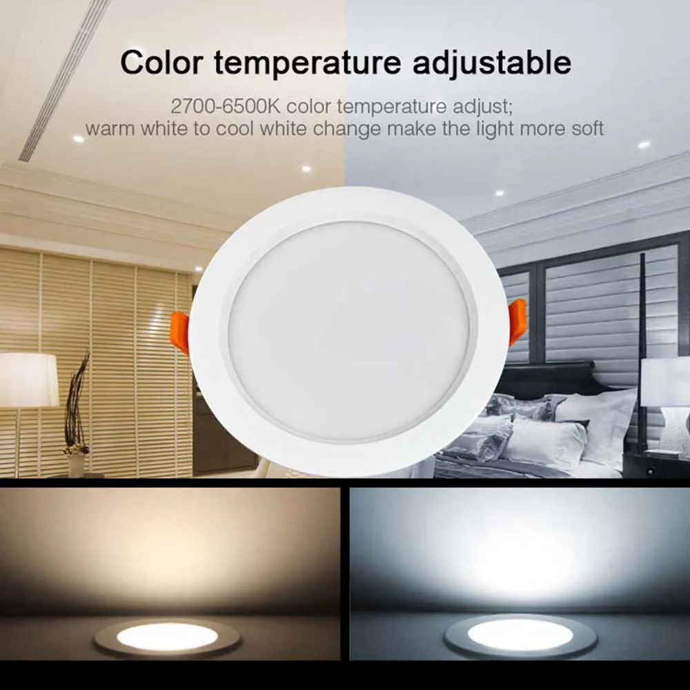 Round 220V PIR Sensor Motion Ceiling Bathroom Recessed Ceiling Lamp Spot Lamp Night Light LED Downlight