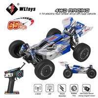 WLtoys 144011 65KM/H 2.4G RC Car 4WD Electric High Speed Racing Car Off-Road Remote Control Drift Toys For Children