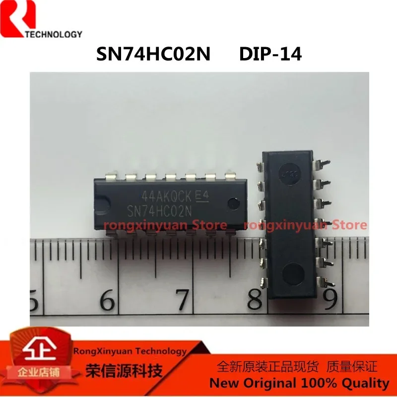 10Pcs SN74HC02N SN74HC02 SN74HC08N SN74HC08 SN74HC10N SN74HC10 SN74HC14N SN74HC14 SN74HC32N SN74HC32 SN74HC393N SN74HC393 novo