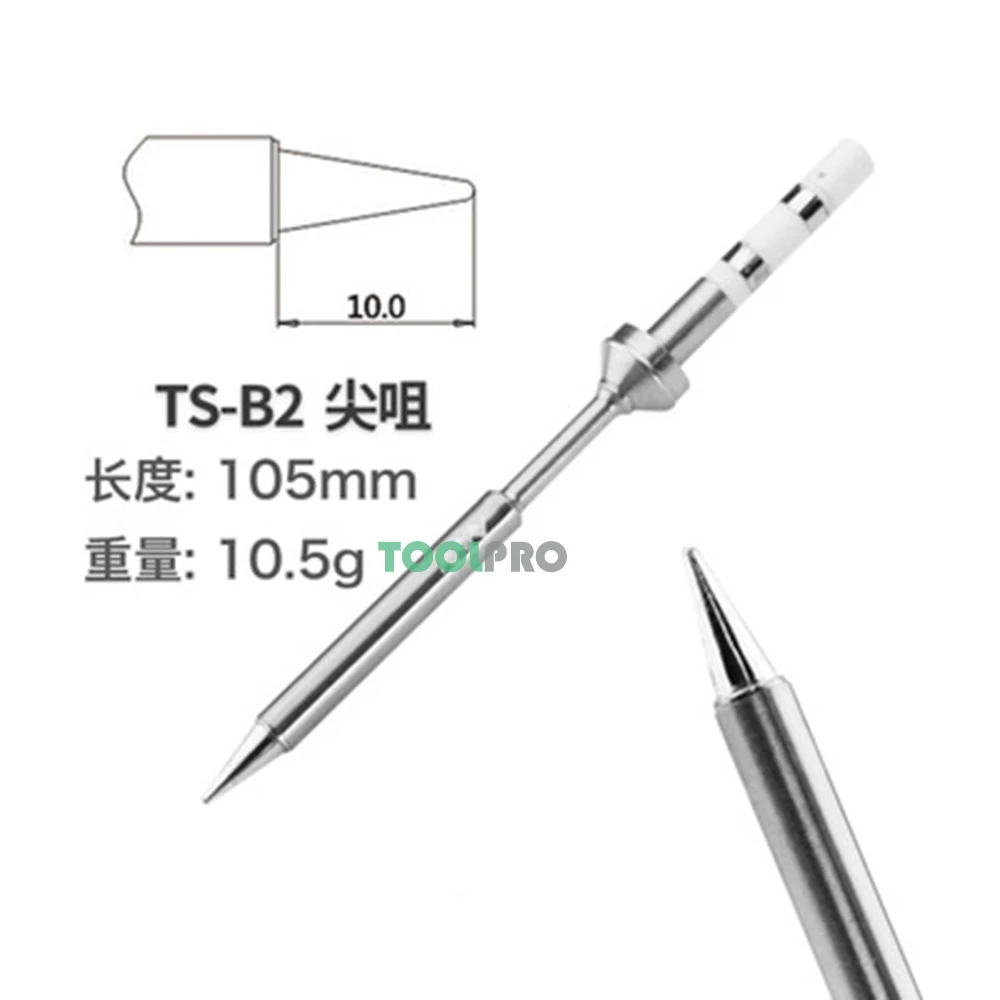 TS100 Löten Eisen tipps Ersatz Elektrische Lötkolben Spitze K KU ICH D24 BC2 C4 C1 JL02 Bit Kopf Eisen tipps