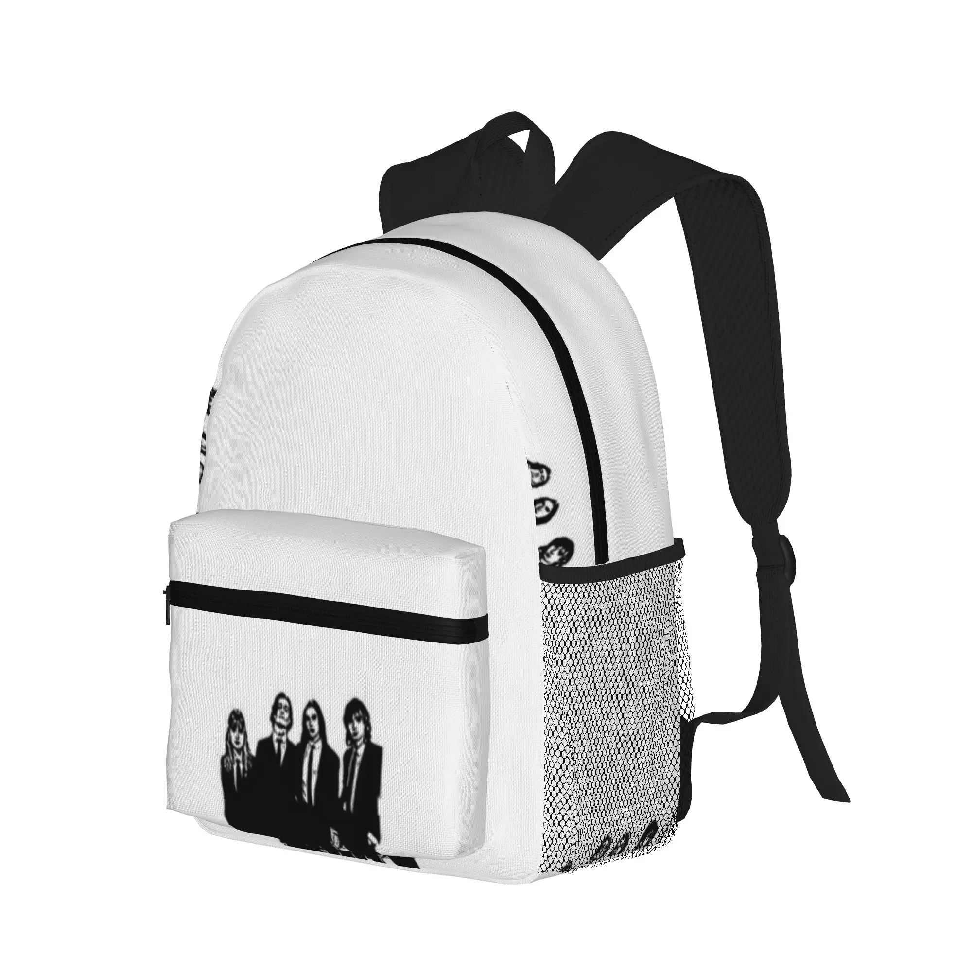 M neskin Suit up Italian Rock Music Band Illustration  Casual Backpack for Students and Adults Female bags
