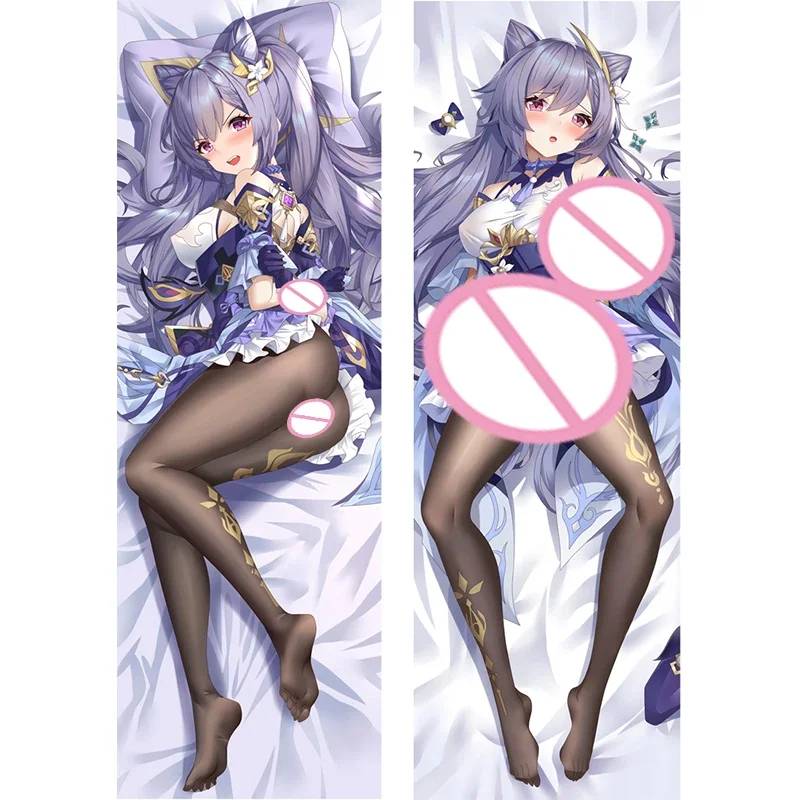 

60x180 см игра Genshin Impact Dakimakura косплей Keqing аниме наволочка отаку женская обнимающая наволочка для спальни