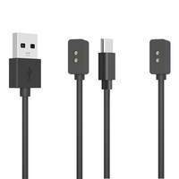 USB Charging Cable For Xiaomi Mi Band 10/8/8pro/9/9Pro/8 9 Active Redmi Band 2/Redmi Watch 3 Active/4/5/5Active/5Lite Charger