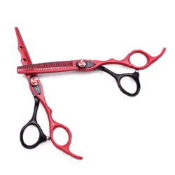 6'' Professional Hair Scissors Cutting Shears Thinning Hairdressing Razor Set Haircut Salon Barber Home 440C Dropshipping A1019