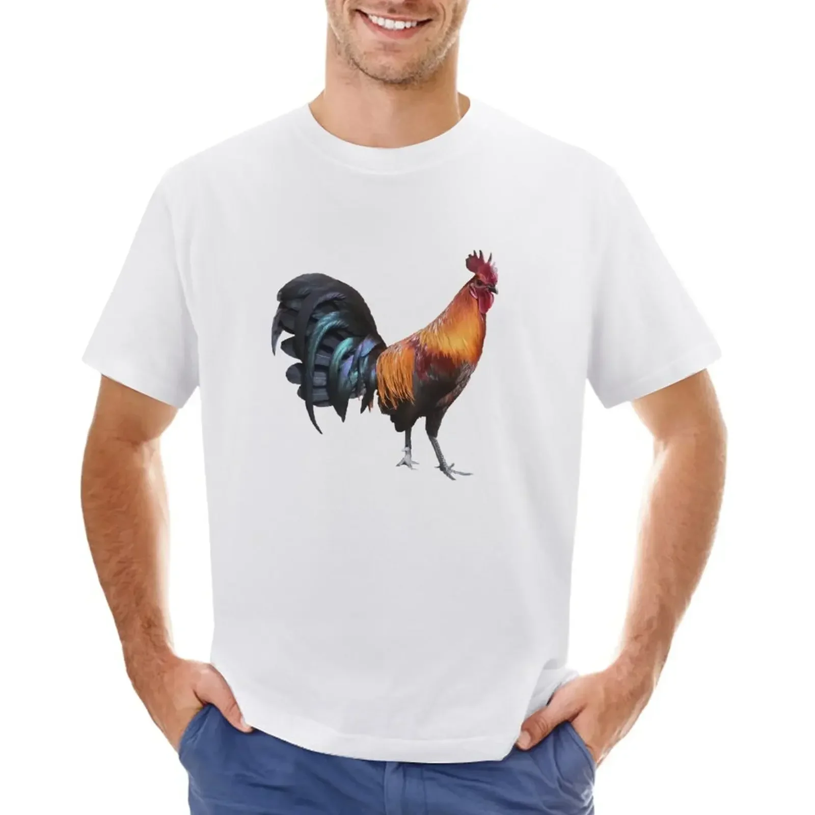 Gallos Gamefowl - Black Stag T-Shirt vintage plus sizes heavyweight t shirts for men