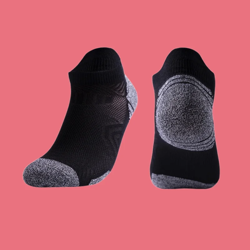 Chaussettes de course à séchage rapide pour couples, chaussettes courtes, bouche peu profonde, sports de plein air, fitness, bateau, colorées, été, 3 paires