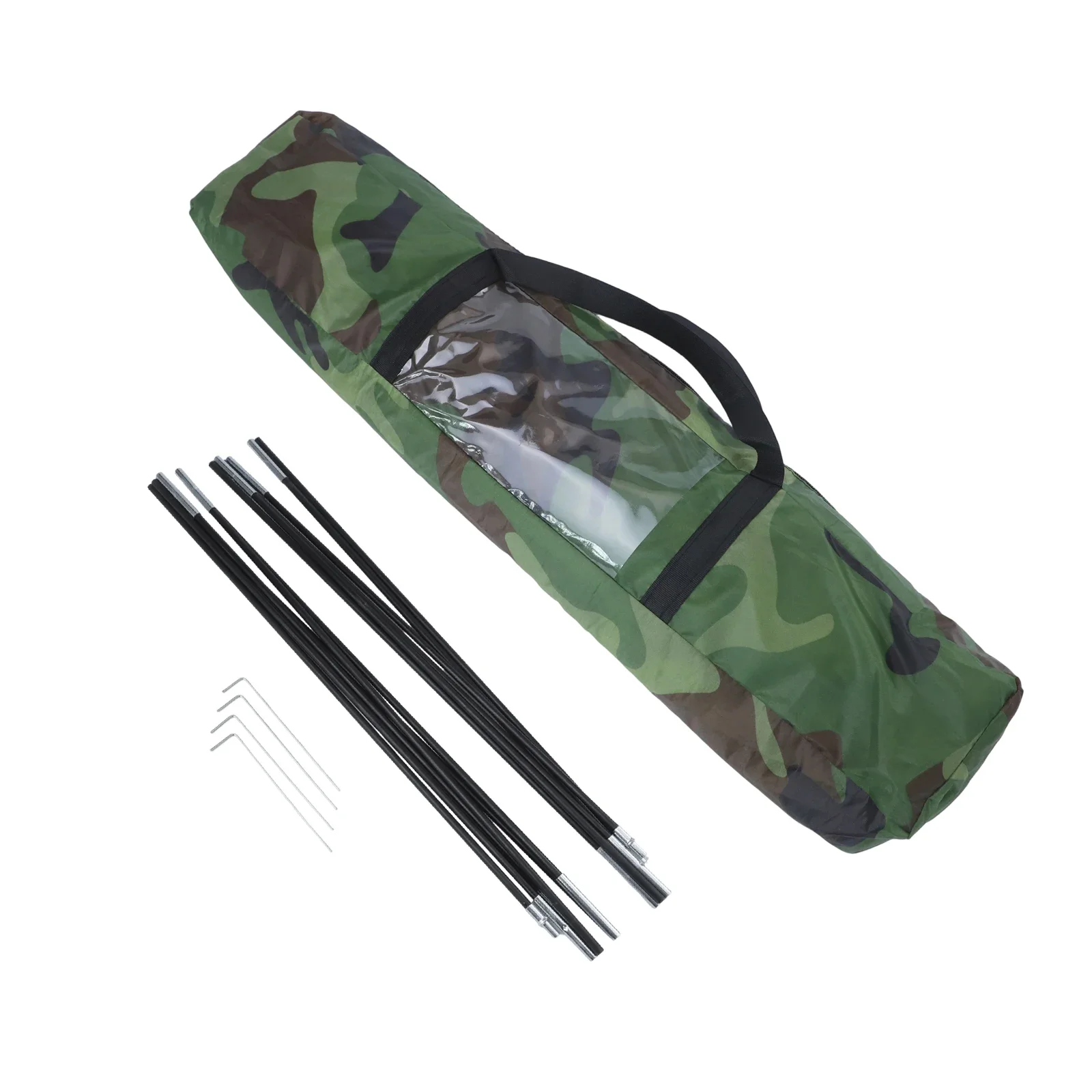 Backpacking Tent for 1 or 2 People Featuring Ultralight Construction Ventilated Mesh Roof and Two Way Zippered Entry