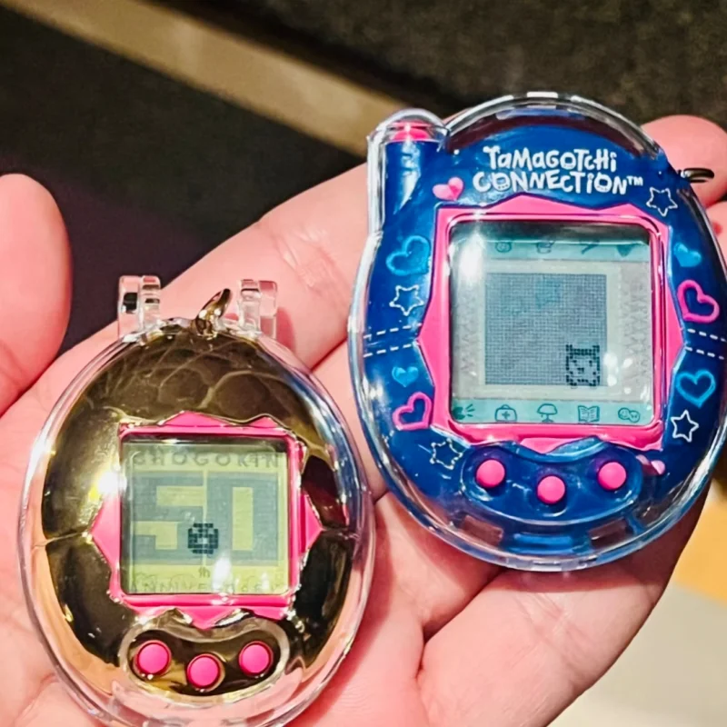 

Tamagotchi Connection V3 Electronic Pet Machine Protective Case Pc Flip Cover Transparent Protective Hard Cover