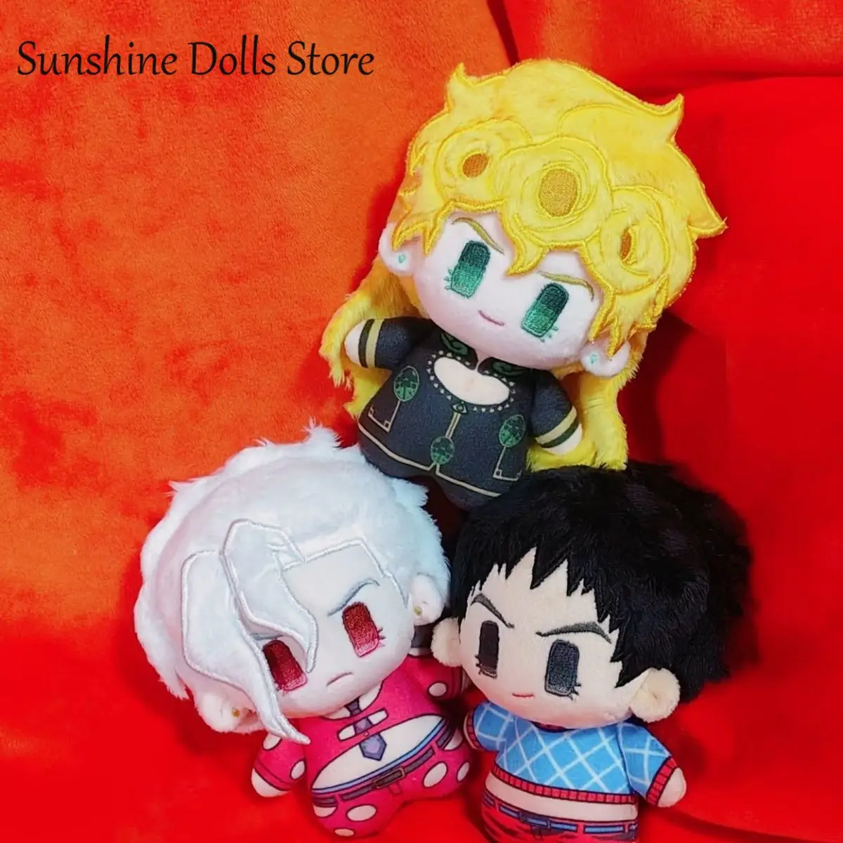 Аниме-фигурка Гвидо Миста Фуго Джорно Джованна, 10 см, Q-версия, мини-подвеска, плюшевая игрушка, кукла, подарок