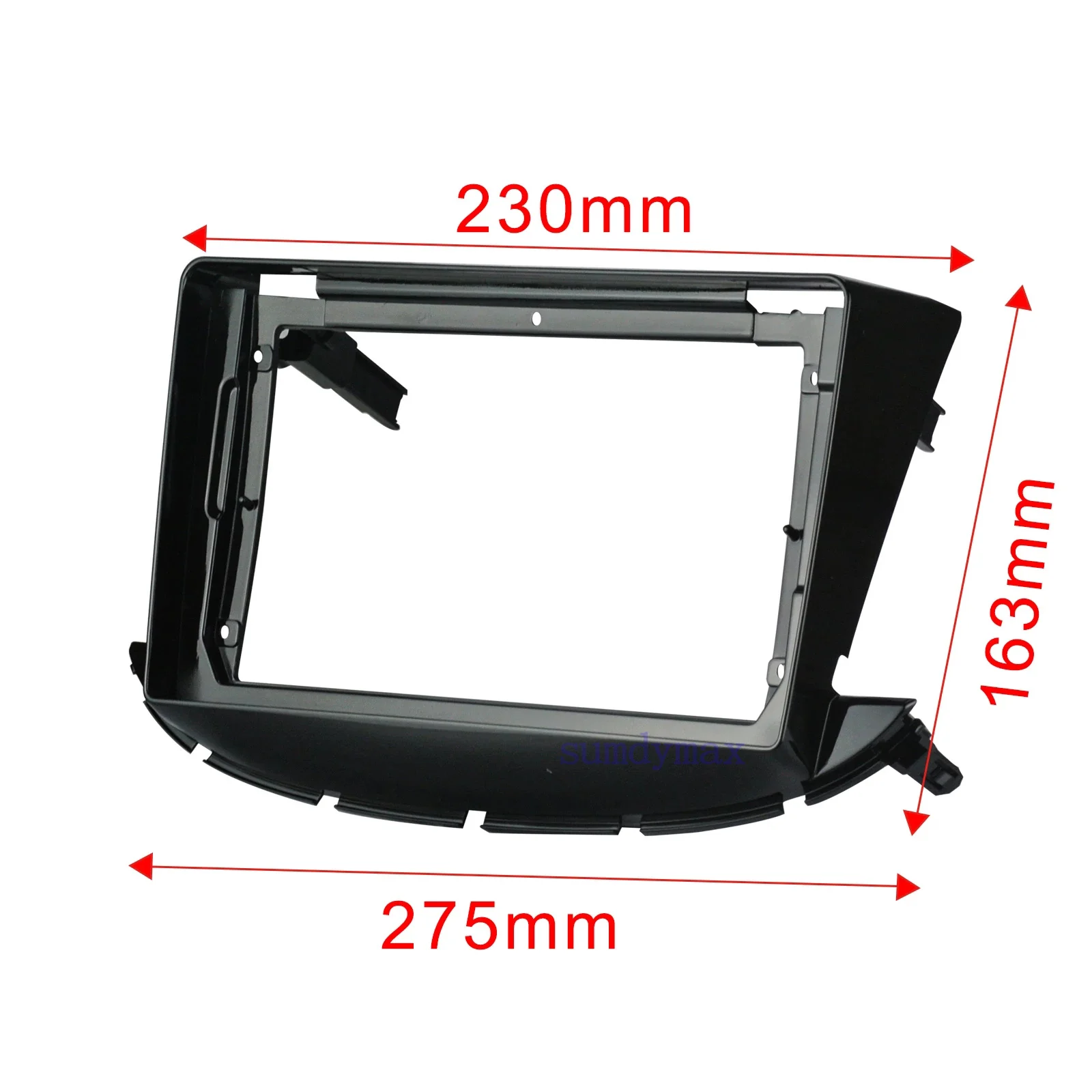 9 inch Radio Fascia for Chevrolet Tracker Trax 2013-2020 Dashboard Installation Refitting Trim Kit Frame GPS Bezel