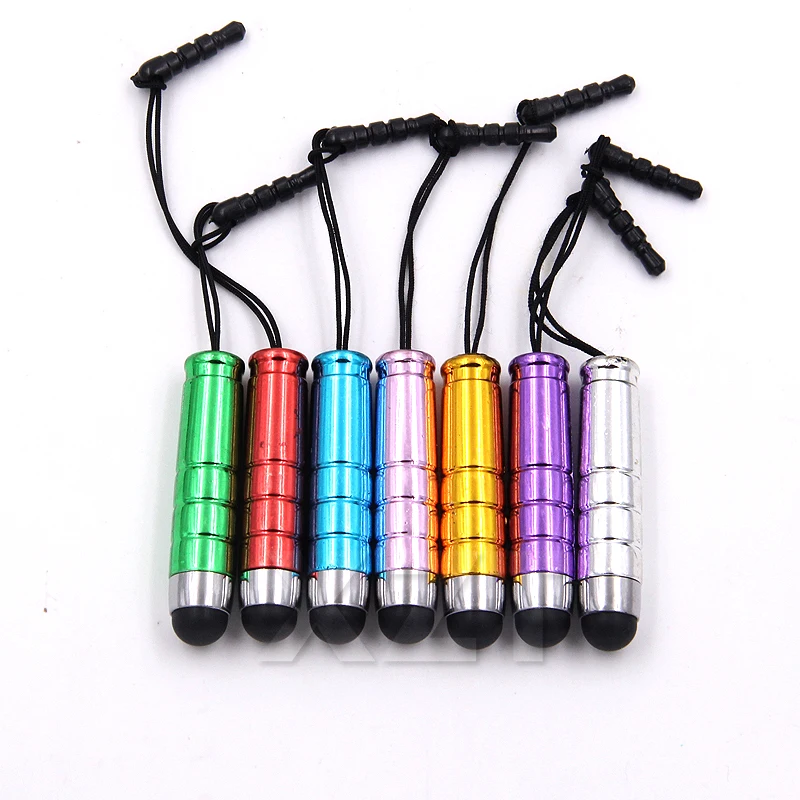 10Pcs Wholesale Plastic Universal Mini Stylus Capacitive Screen Stylus Touch Pen For iPad All Mobile Phone Touch Screen Pen