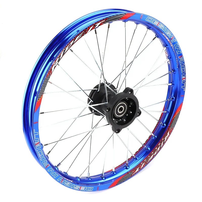 

1 Set Of 1.60-17 Inch Front 1.85-14 Inch Rear Rim Aluminum Alloy Wheels For KLX CRF Kayo BSE Dirt Bike Motorcycle