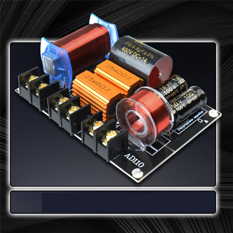 양방향 하이파이 스피커, 250W 오디오 주파수 분할기, 크로스오버 무대 성능, 고출력 주파수 분할기