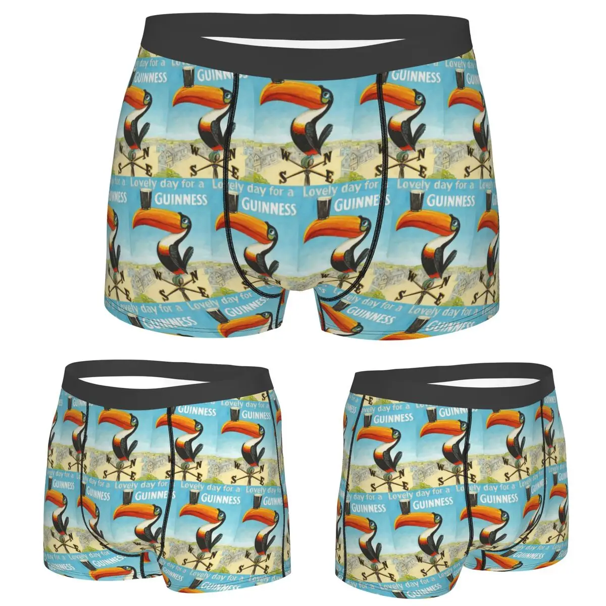

Трусы-боксеры, шорты, пиво, Ирландия, прекрасный день для Гиннесса, мужские трусы, мягкое нижнее белье для мужчин, подарки бойфренду