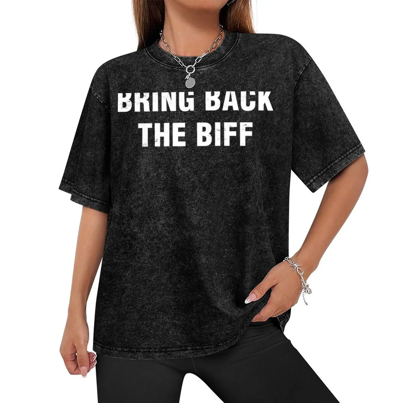 Bring Back The Biff Essential T-Shirt new edition sublime shirts graphic tees anime figures clothing for men