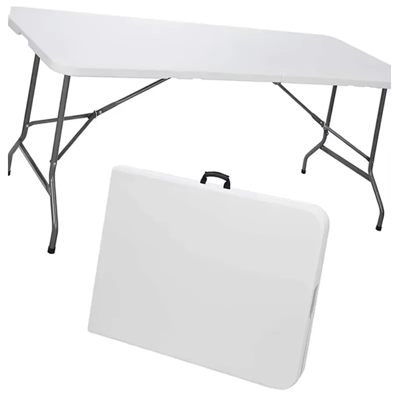 for 180cm Blow Molded High Density Polyethylene Folding Dining Table