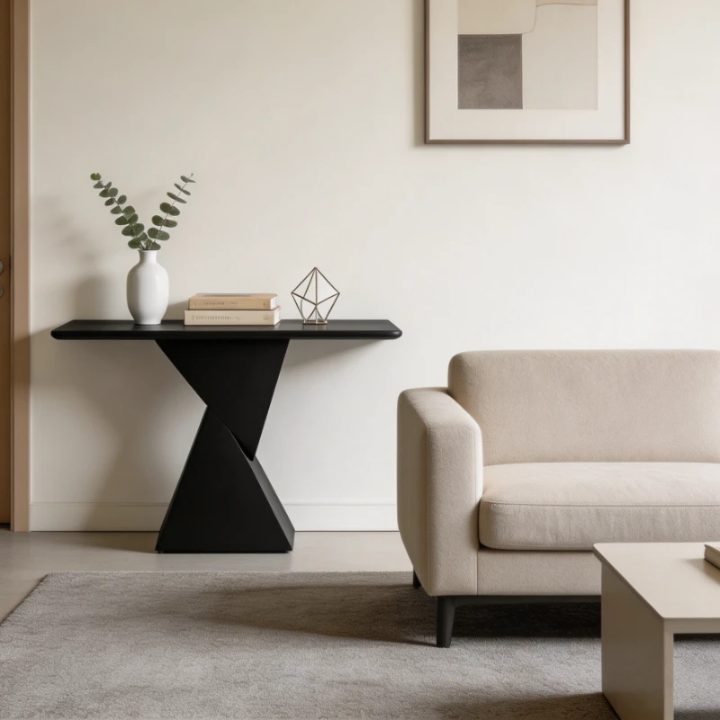 Functional Secure Console Table Decorative Large Capacity Entryway Table Storage Nordic Mesa Entrada Modern Home Furniture