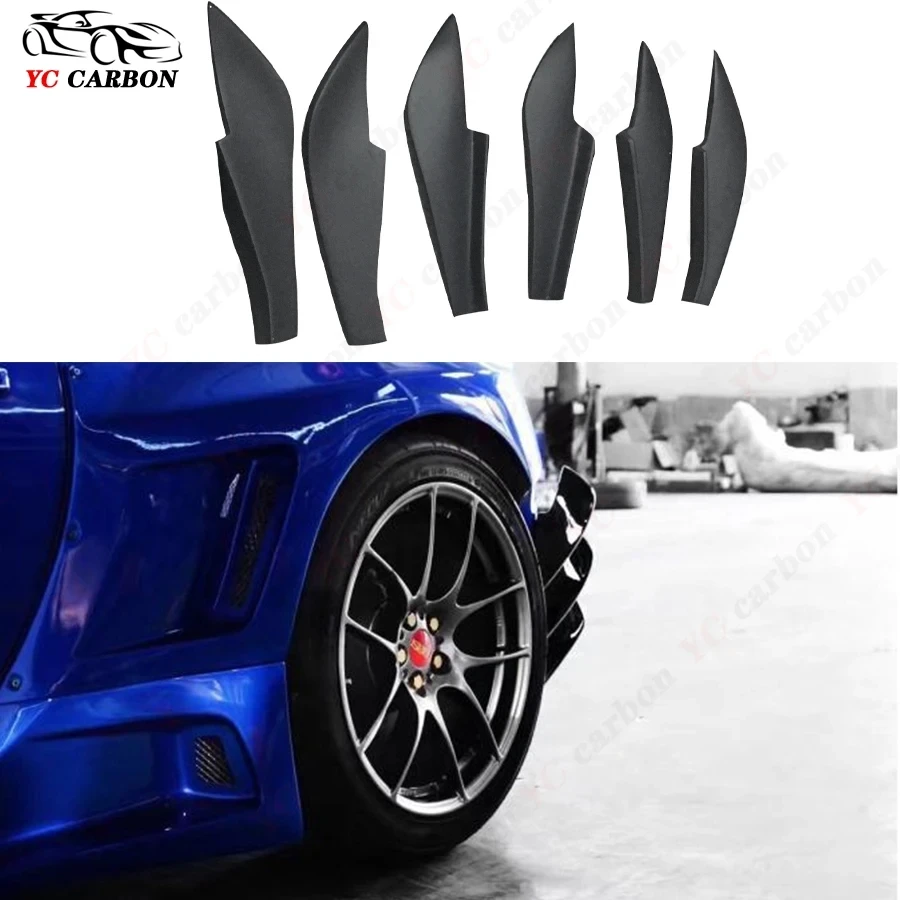 For Toyota GT86 Subaru BRZ High quality Carbon Fiber Rocket Rabbit Rear Bar Wind Knife Trim Cover Car Decoration Body Kit