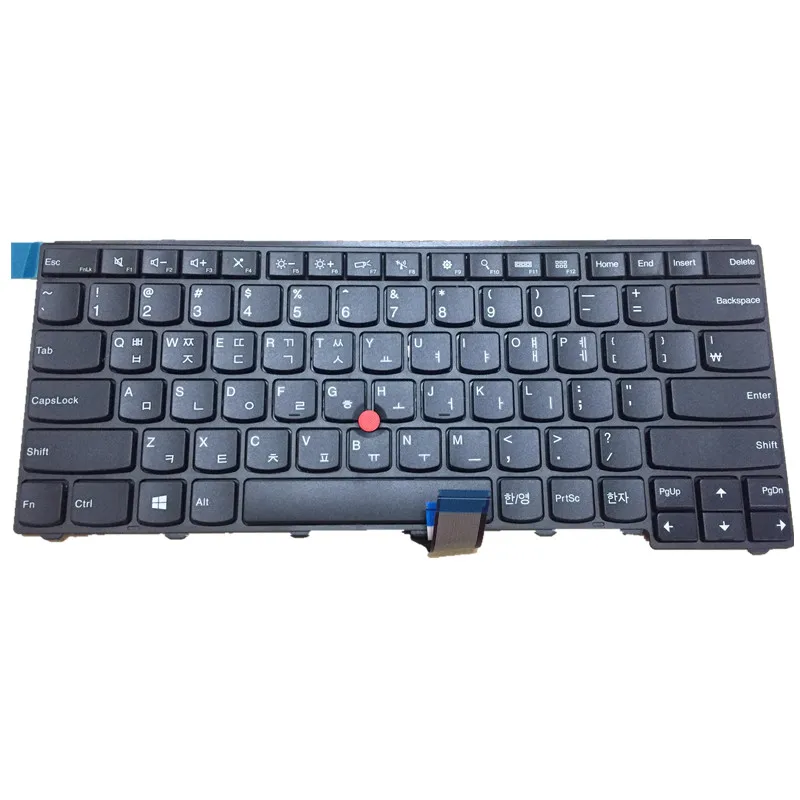 Laptop New for LENOVO IBM Thinkpad T440 T440P  T431 T450 E431 L440 KR KO Keyboard 04Y0656 Korean-English