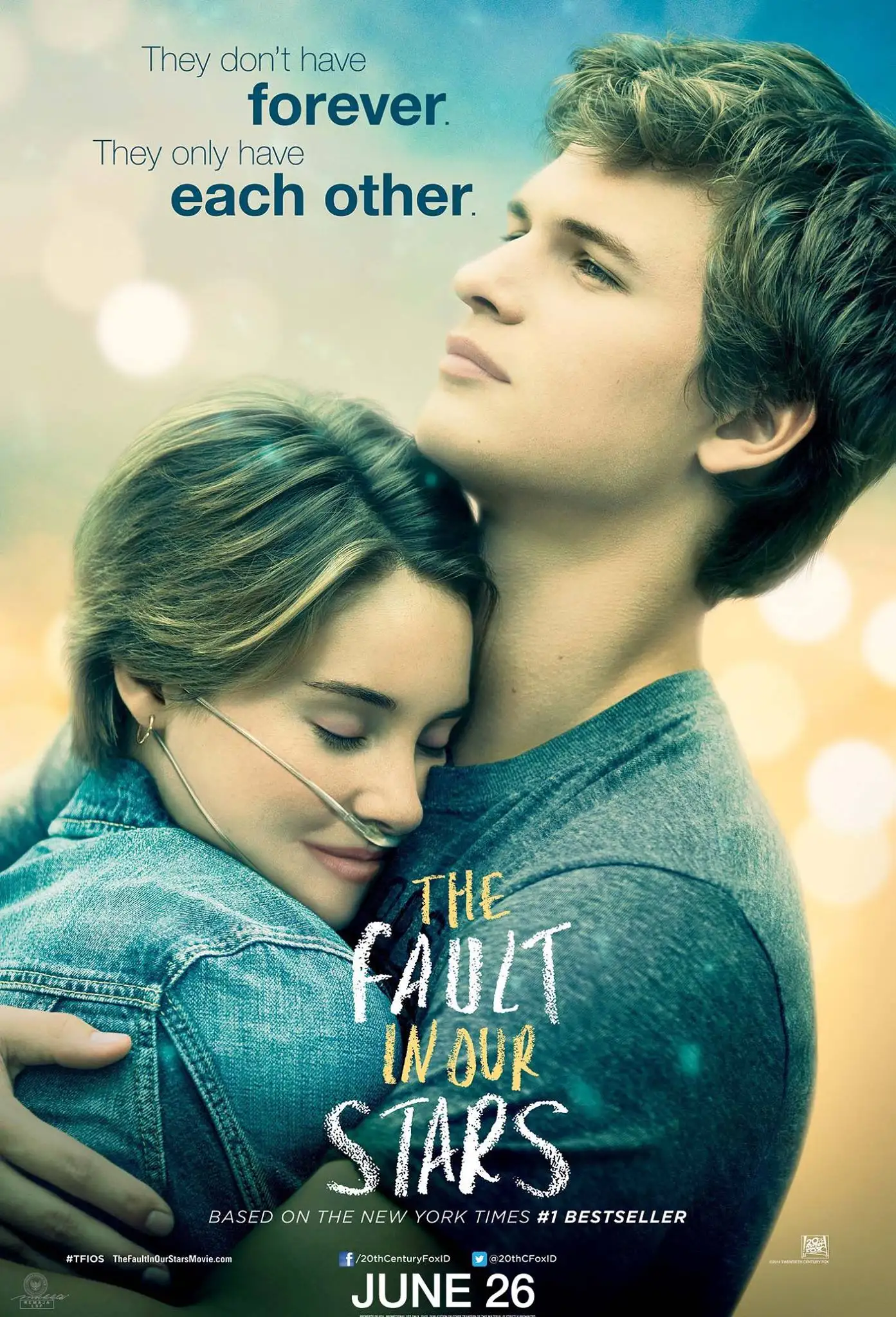 Movie The Fault in Our Stars (2014) Poster Canvas Painting Wall Art Home Decor