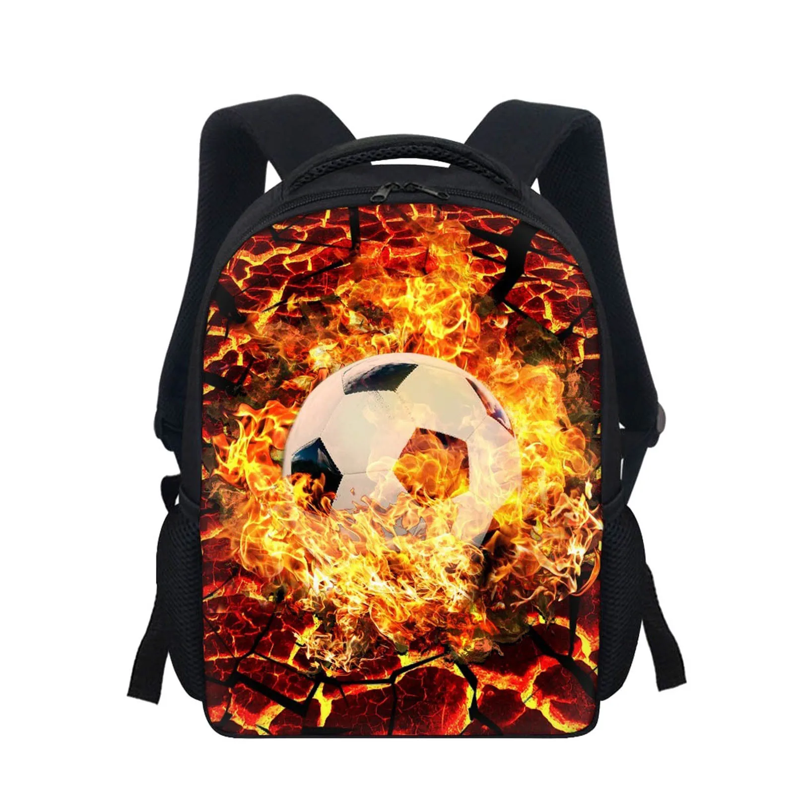 Backpack Football Pattern Vital Cute Backpack Student Lightweight Practical Lunch Backpack for Men Anime Backpack Space Backpack